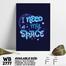 DDecorator Give Me Space - Motivational Wall Board and Wall Canvas image