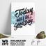 DDecorator Good Day - Motivational Wall Board and Wall Canvas image