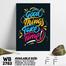 DDecorator Good Things Take Time - Motivational Wall Board and Wall Canvas image