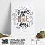 DDecorator Have A Nice Day - Motivational Wall Board and Wall Canvas image