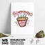 DDecorator Hoppiness Is Not Instant - Motivational Wall Board and Wall Canvas image