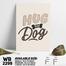 DDecorator Hug The Dog - Pet - Motivational Wall Board And Wall Canvas image