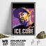 DDecorator Ice Cube The Rapper Wall Board and Wall Canvas image