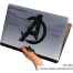 DDecorator Iconic Logo of Avengers Laptop Sticker image