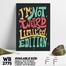DDecorator I'm Not Weird - Motivational Wall Board and Wall Canvas image