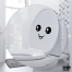 DDecorator Innocent Face Vinyl Decals Removable Sticker for Washroom image