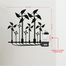 DDecorator Jungle of Windmills Switch Socket Wall Sticker image