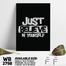 DDecorator Just Believe In Yourself - Motivational Wall Board and Wall Canvas image