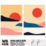 DDecorator Landscape And Horizon Design (Set of 2) Wall Board And Wall Canvas image