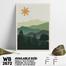 DDecorator Landscape Art Digital Illustration Wall Board and Wall Canvas image