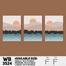 DDecorator Landscape Horizon Art (Set of 3) Wall Board And Wall Canvas image