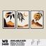 DDecorator Landscape Horizon Art (Set of 3) Wall Board And Wall Canvas image