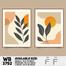 DDecorator Leaf And Abstract ArtWork Wall Decor image