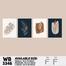 DDecorator Leaf ArtWork (Set of 4) Wall Board And Wall Canvas image