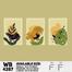 DDecorator Leaf With Abstract Art (Set of 3) Wall Board And Wall Canvas image