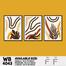 DDecorator Leaf With Abstract Art (Set of 3) Wall Board and Wall Canvas image