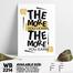 DDecorator Lean More Earn More - Motivational Wall Board And Wall Canvas image