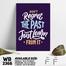 DDecorator Learn From The Past - Motivational Wall Board and Wall Canvas image