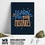 DDecorator Learn From Your Mistakes - Motivational Wall Board And Wall Canvas image