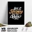 DDecorator Life Is Not A Race - Motivational Wall Board and Wall Canvas image