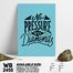 DDecorator Life Is Tough - Motivational Wall Board and Wall Canvas image