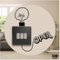 DDecorator Light Bulb Switch Socket Wall Sticker image