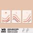 DDecorator Modern Abstract Wave Design ArtWork Wall Decor image