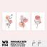 DDecorator Modern Flower ArtWork Wall Decor image