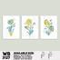 DDecorator Modern Flower ArtWork Wall Decor image