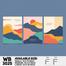 DDecorator Modern Landscape ArtWork Wall Decor image