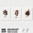 DDecorator Modern Leaf ArtWork Wall Decor image