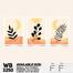 DDecorator Modern Leaf ArtWork Wall Decor image