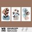 DDecorator Modern Leaf ArtWork Wall Decor image