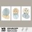 DDecorator Modern Leaf ArtWork Wall Decor image