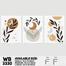 DDecorator Modern Leaf ArtWork Wall Decor image