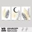 DDecorator Modern Leaf ArtWork Wall Decor image