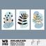 DDecorator Modern Leaf ArtWork Wall Decor image