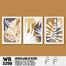 DDecorator Modern Leaf ArtWork Wall Decor image