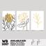 DDecorator Modern Leaf ArtWork Wall Decor image