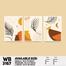 DDecorator Modern Leaf ArtWork Wall Decor image