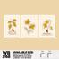DDecorator Modern Leaf One Line Art ArtWork Wall Decor image