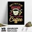 DDecorator Morning Coffee - Motivational Wall Board and Wall Canvas image
