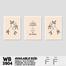 DDecorator Motivational And Line Art Wall Decor image