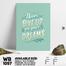 DDecorator Motivational Quote Wall Board And Wall Canvas image
