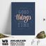 DDecorator Motivational Quote Wall Board And Wall Canvas image