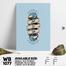 DDecorator Motivational Quote Wall Board And Wall Canvas image