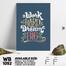 DDecorator Motivational Quote Wall Board And Wall Canvas image