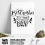 DDecorator Motivational Quote Wall Board And Wall Canvas image