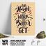 DDecorator Motivational Quote Wall Board And Wall Canvas image