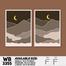 DDecorator Mountain Horizon Art (Set of 2) Wall Board And Wall Canvas image